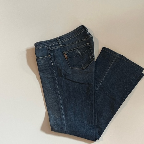 PAIGE Laurel Canyon Low Rise Bootcut Jeans Size 27 Y2K - Picture 6 of 15